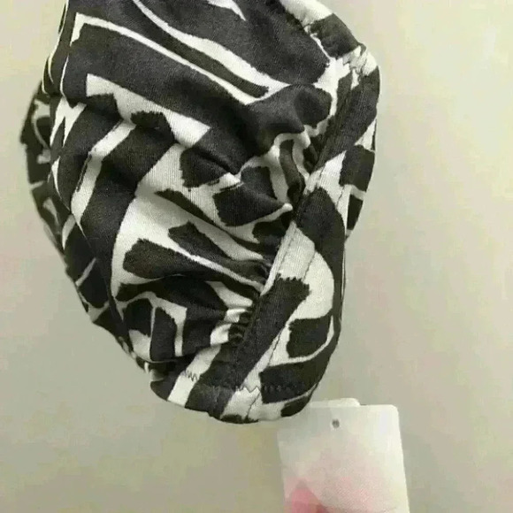 Fantasie  San Marino Geometric Twist Bikini Top Lycra Brown Gray Size 32DD NWT - Picture 7 of 12